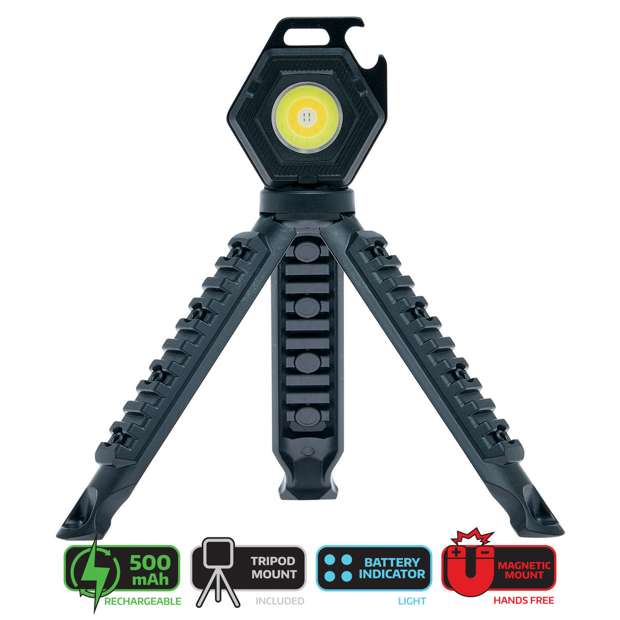 LitezAll 26215 Compact Work Light with Tripod 500 Lumens main image