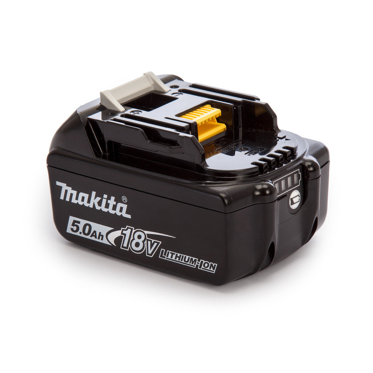 Makita BL1850B 18V 5.0Ah Li-ion Batteries x 10 showing other side