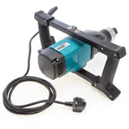 Makita UT1600 High Viscosity Paddle Mixer 1600W (240V) rear view showing 240V plug