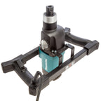 Makita UT1401 High Viscosity Paddle Mixer 1300W (240V) standing on end showing spindle