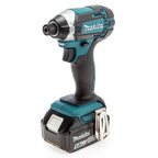Makita DLX2131TJ 18V LXT DHP482 Combi Drill & DTD152 Impact Driver Twin Pack (2 x 5.0Ah Batteries) driver alone
