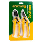 Groundhog G1300001 Anvil & Bypass Secateurs (2 Piece) main image