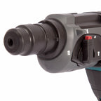 Makita DHR202Z 18V LXT SDS Plus Rotary Hammer Drill (Body Only) close up of chuck