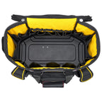 Stanley Fatmax FMST1-70749 Round Top Rigid Tool Bag 20'' view of inside of bag from above