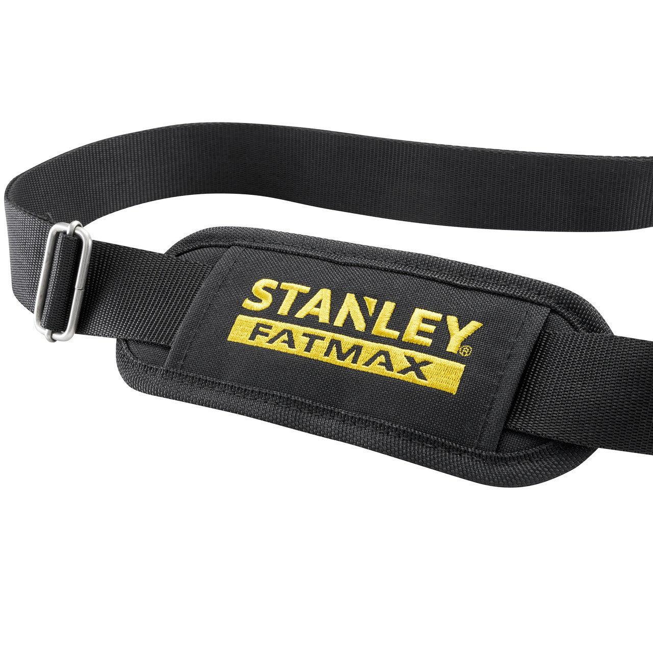 Stanley Fatmax FMST1-70749 Round Top Rigid Tool Bag 20'' close up of shoulder strap