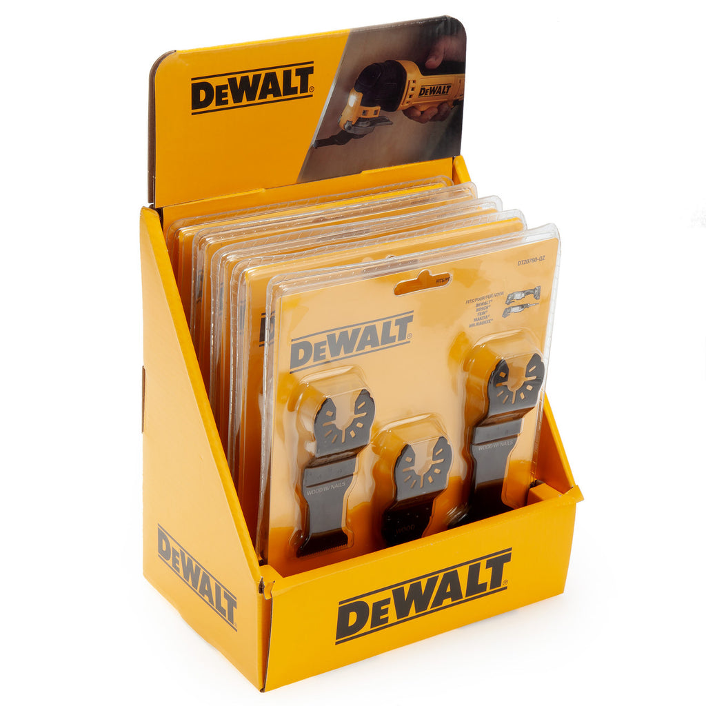 Dewalt DT20760 Multi-Tool Accessory Set showing box quantity