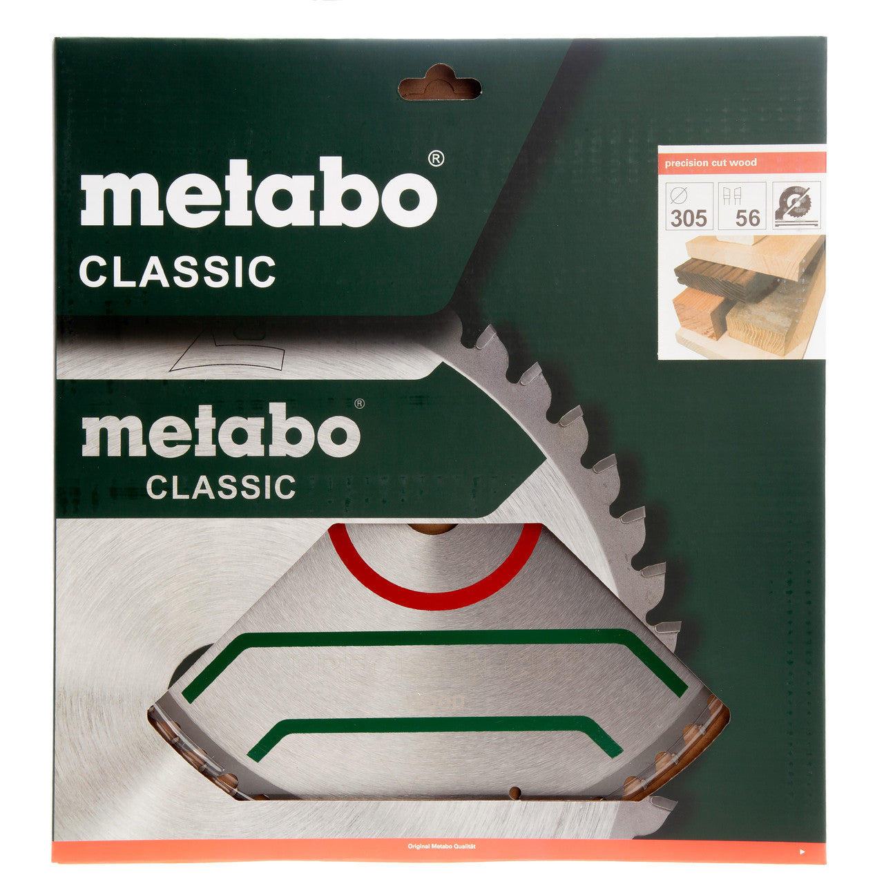 Metabo 628064000 Circular Saw Blade Precision Cut Wood Classic in packaging