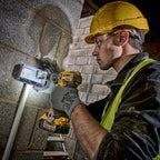Dewalt DCK266P2 18V XR Combi Drill & Impact Driver Twin Pack - Combi n use on jobsite