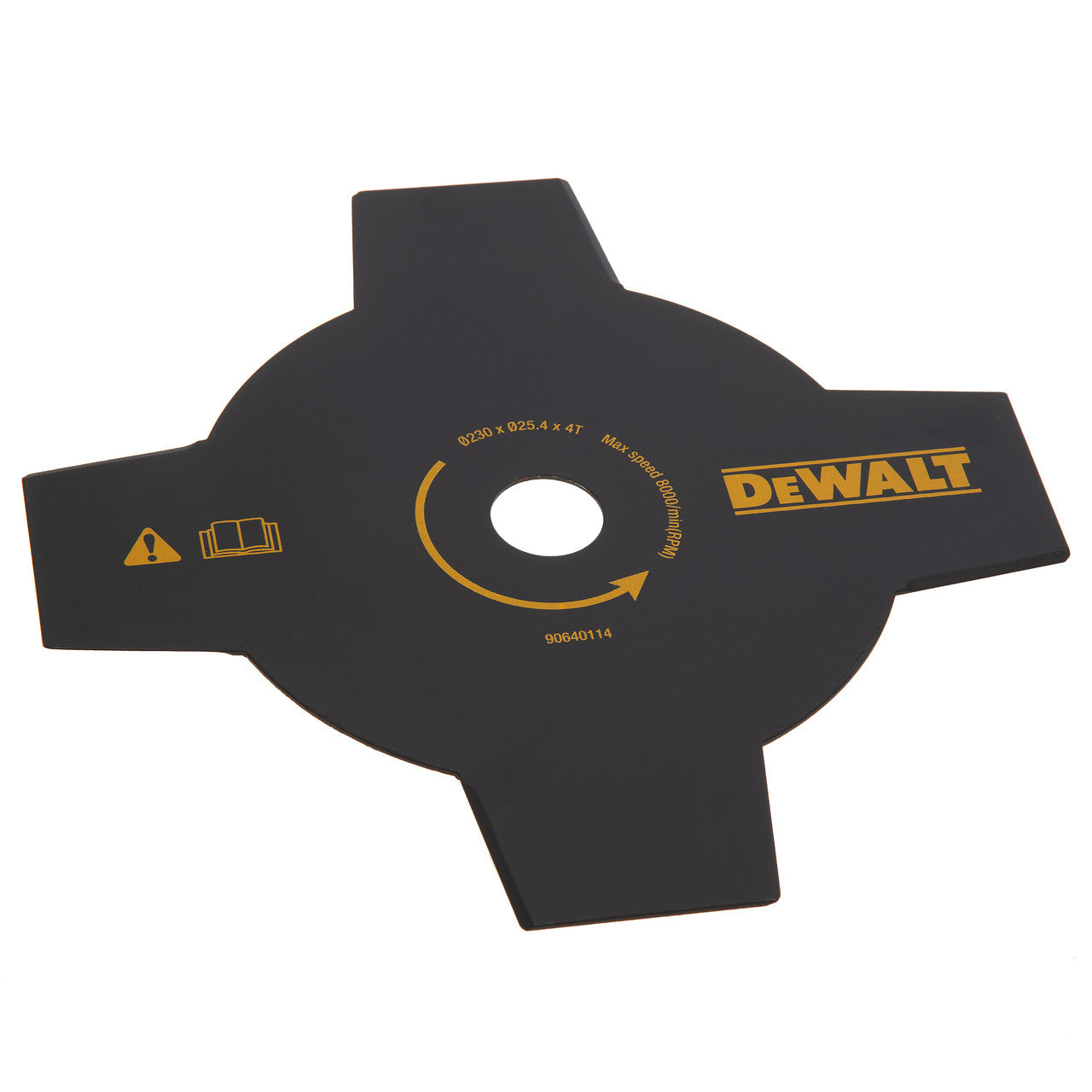 Dewalt DT20655 4 Tooth Brush Cutter Blade For Trimmer 230mm main image