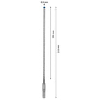Bosch 2608900081 Expert SDS plus-7X Hammer Drill Bit 6.5 x 250 x 315mm with measurements