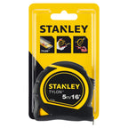 Stanley 0-30-696 Metric/Imperial Tylon Pocket Tape Measure 5m in packaging