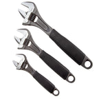 Bahco ADJUST 3-90 Ergo Central Nut Adjustable Wrench Set (Pack Of 3) main image