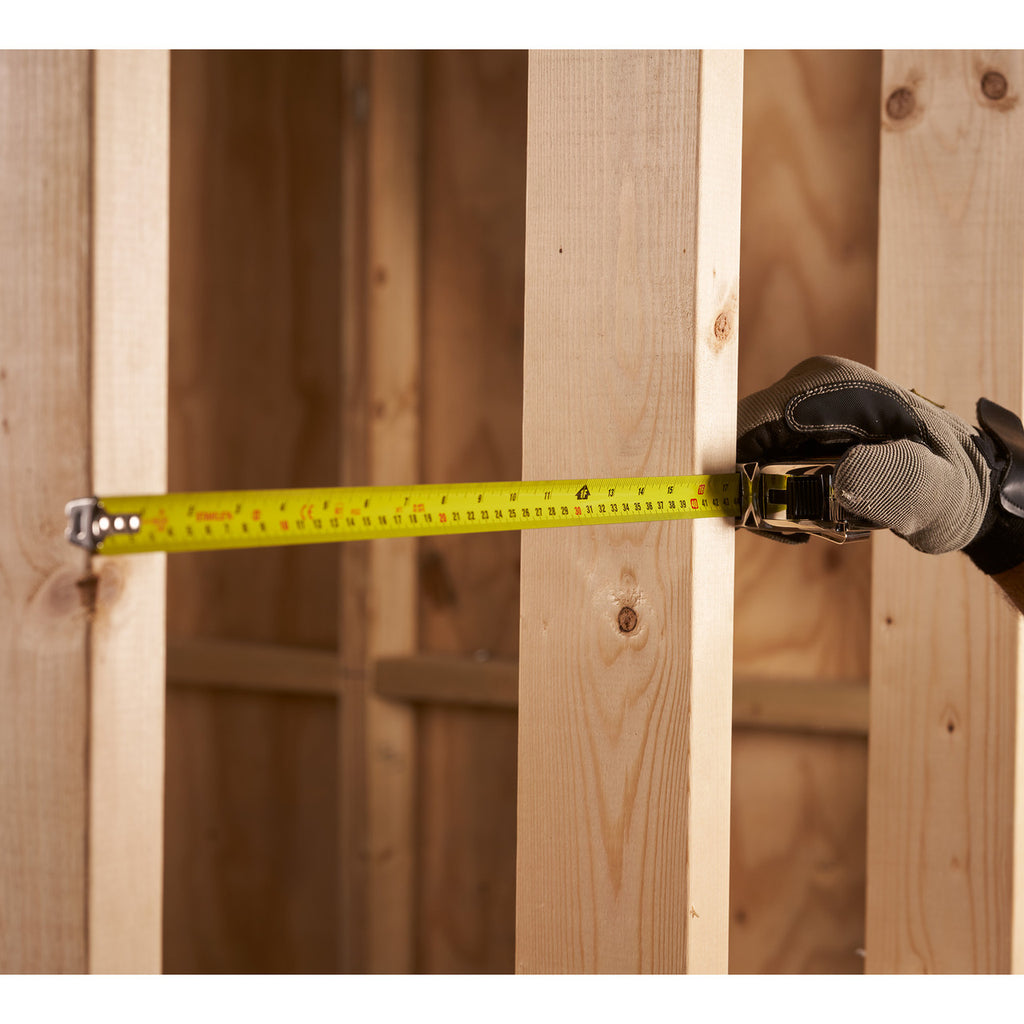 Stanley 0-33-553 Powerlock Metric/Imperial Tape Measure 5m at work on jobsite