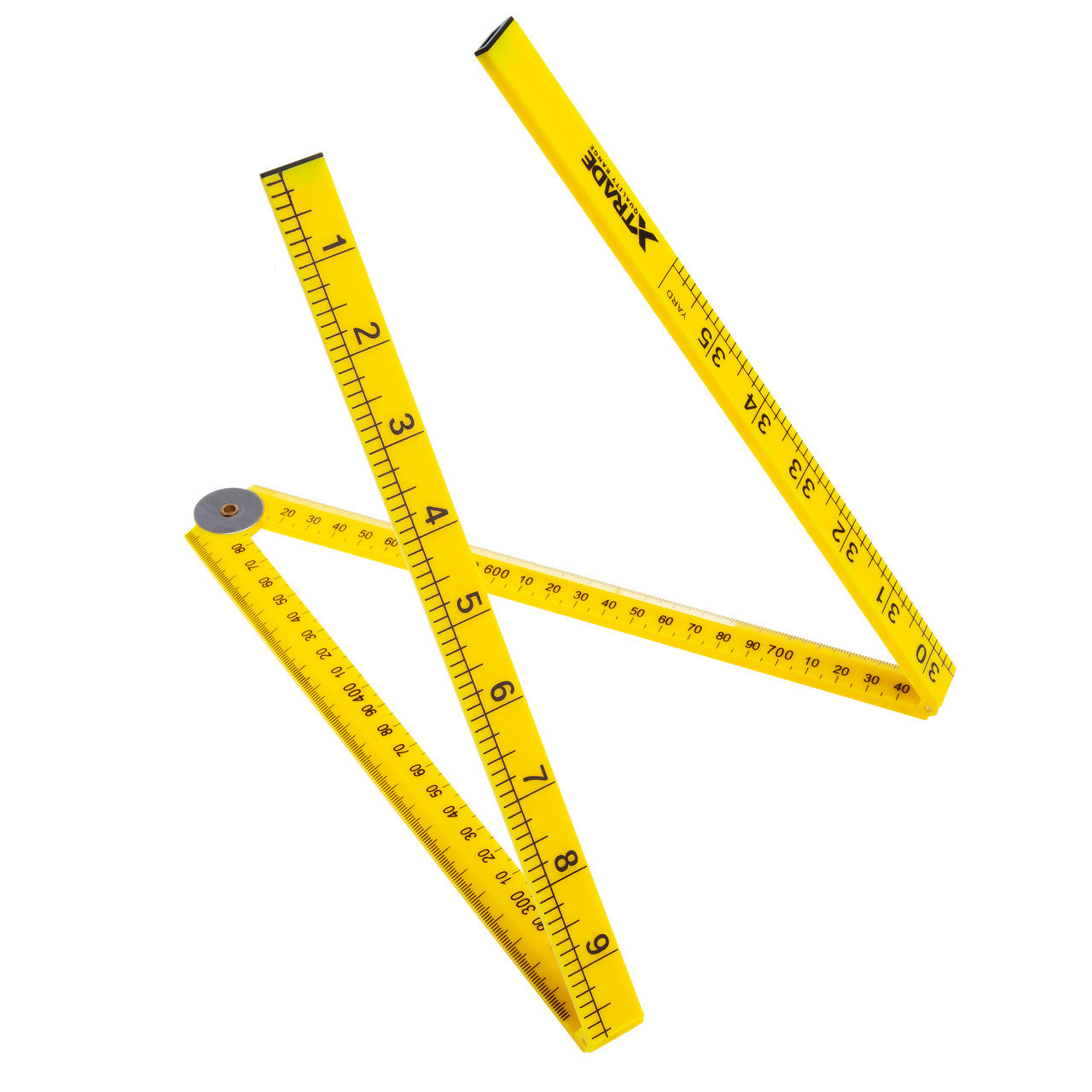 XTrade X0900157 Folding Metric and Imperial Rule (1m / 39in) folded
