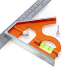 Bahco CS400 Combination Square 16in / 400mm showing metal scribe