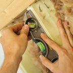 Stanley 250mm / 10" FatMax Xtreme Torpedo Level 3 Vials (0-43-609) in use 4