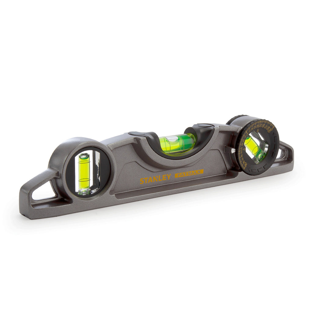 Stanley 250mm / 10" FatMax Xtreme Torpedo Level 3 Vials (0-43-609) main image