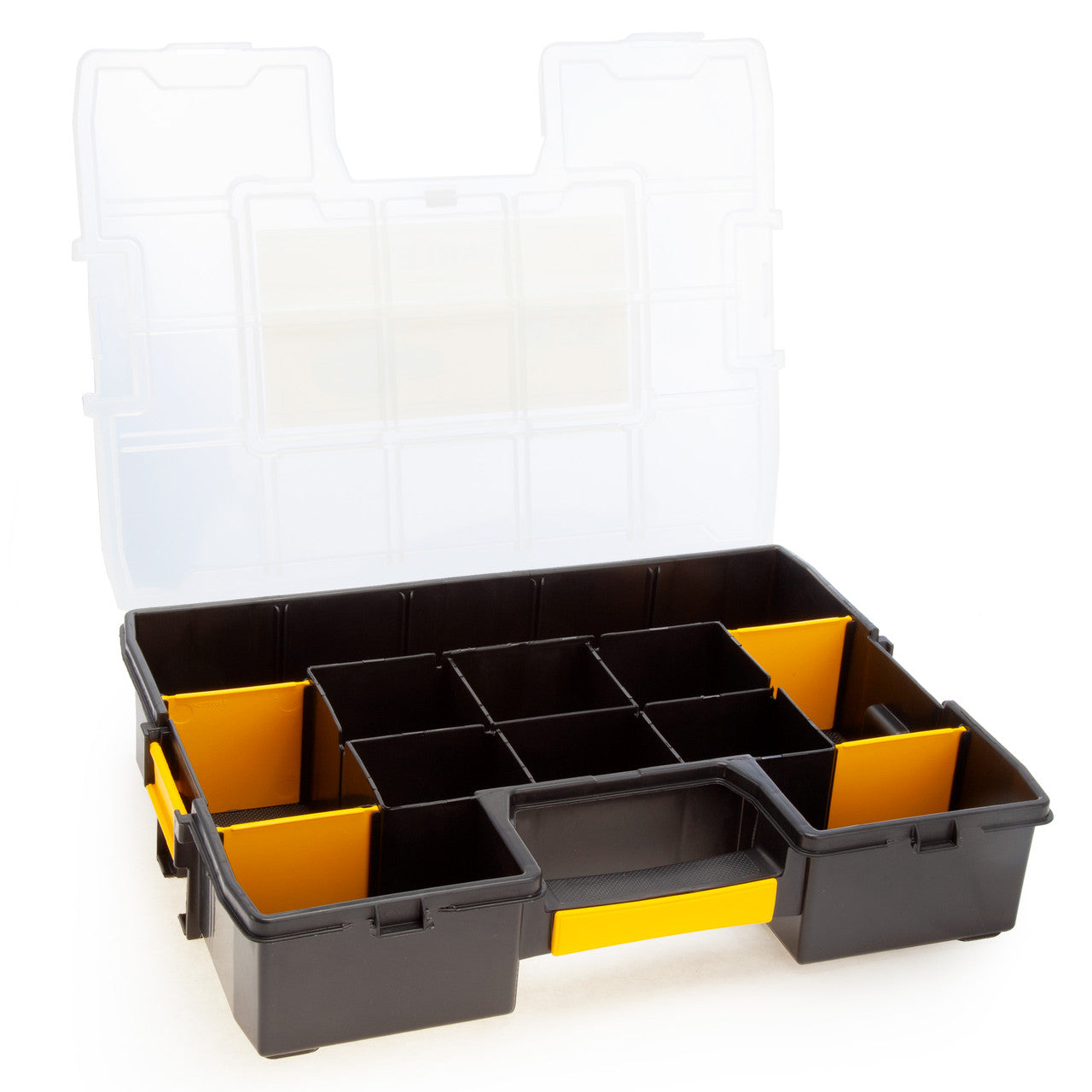 Stanley 1-94-745 Sort Master Seal Tight Professional Organiser in open position