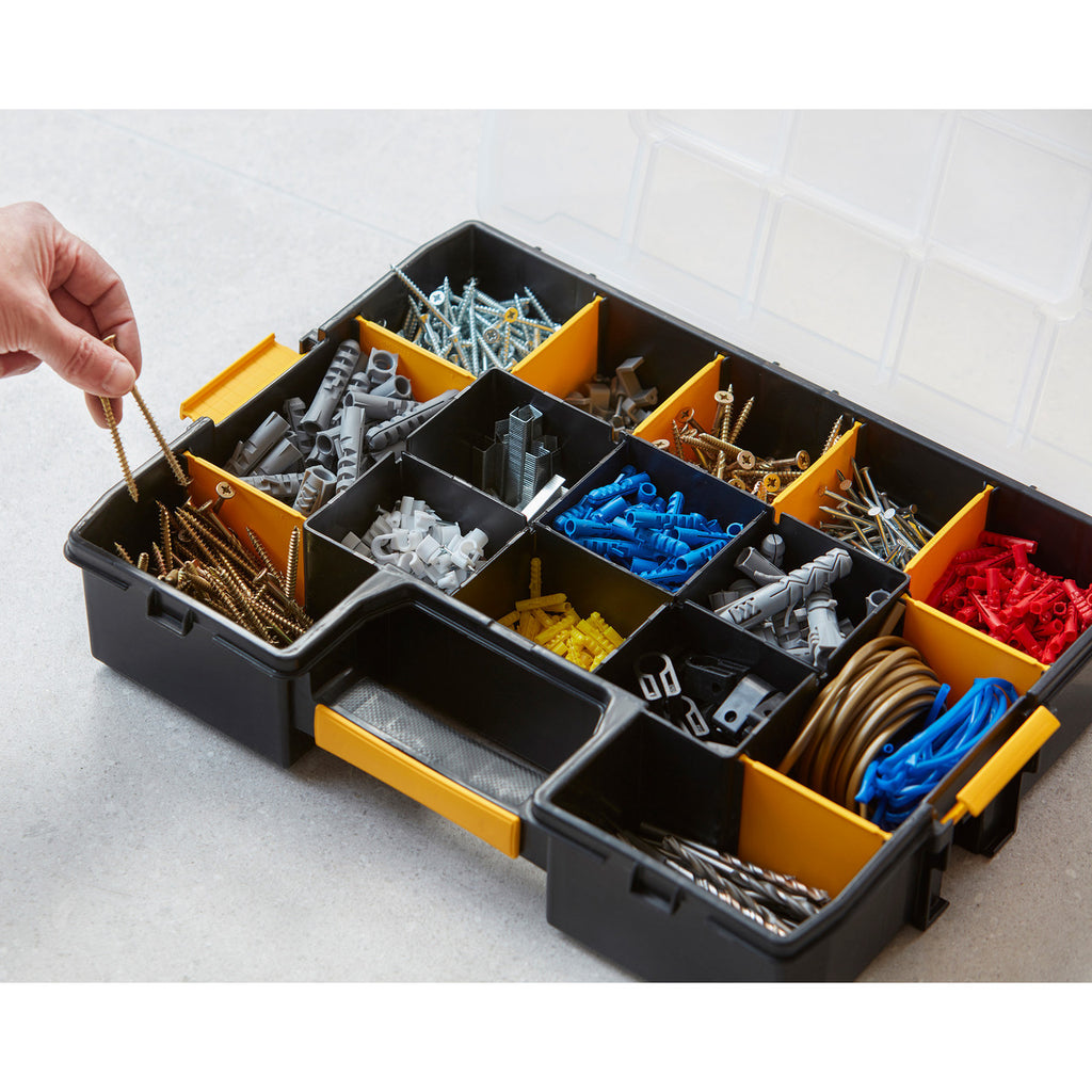 Stanley 1-95-839 Sortmaster Organiser Twin Pack full of accessories
