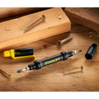 Stanley 66-344M 4-in-1 Pocket Screwdriver laid out