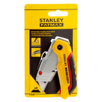 Stanley 0-10-825 FatMax Retractable Folding Knife with 3 Blades in packaging