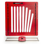 Scribe-Master DGPRO1 Draining Groove PRO Jig &amp; DGSSSF Straight Slot/Straight Fan Template Set