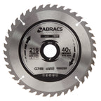 Abracs TCT21640 TCT Circular Saw Blade for Wood 216 x 30mm x 40T main image