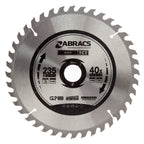 Abracs TCT23540 TCT Circular Saw Blade for Wood 235 x 30mm x 40T main image