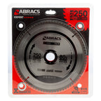 Abracs TCT25080 TCT Circular Saw Blade for Wood 250 x 30mm x 80T in packaging