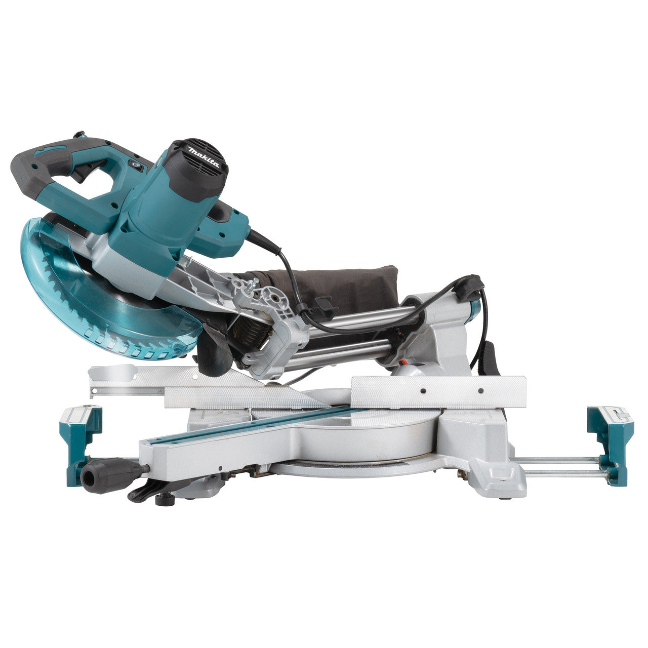 Makita LS0816F 216mm Sliding Compound Mitre Saw (110V) bevelled view