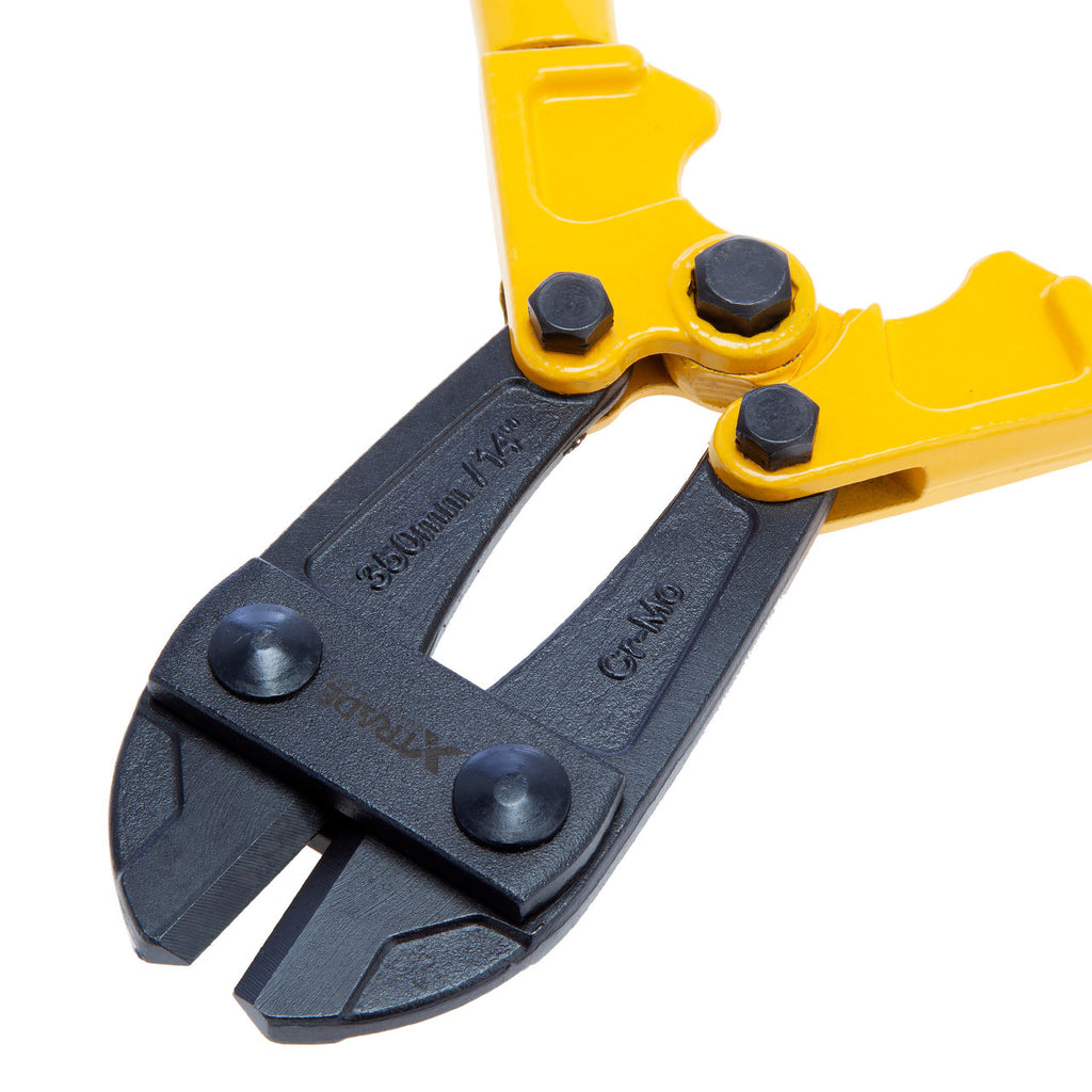 XTrade X0900207 Bolt Cutter 14" / 360mm close up of jaws