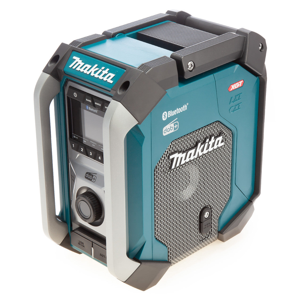 Makita MR007GZ CXT/LXT /XGT Bluetooth DAB/DAB+ Job Site Radio (Body Only) side view