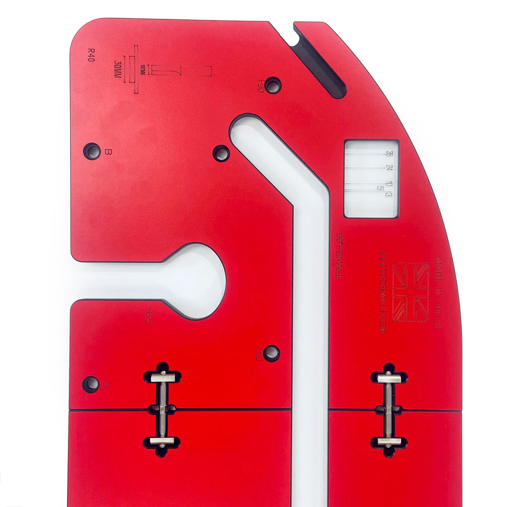 Scribe-Master KWJ900PRO Adjustable Length Kitchen Worktop Jig 150-900mm