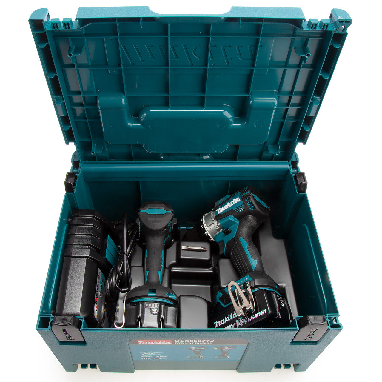 Makita DLX2507TJ 18V LXT DHP489 Combi Drill & DTD153 Impact Driver Twin Pack (2 x 5.0Ah Batteries) 4