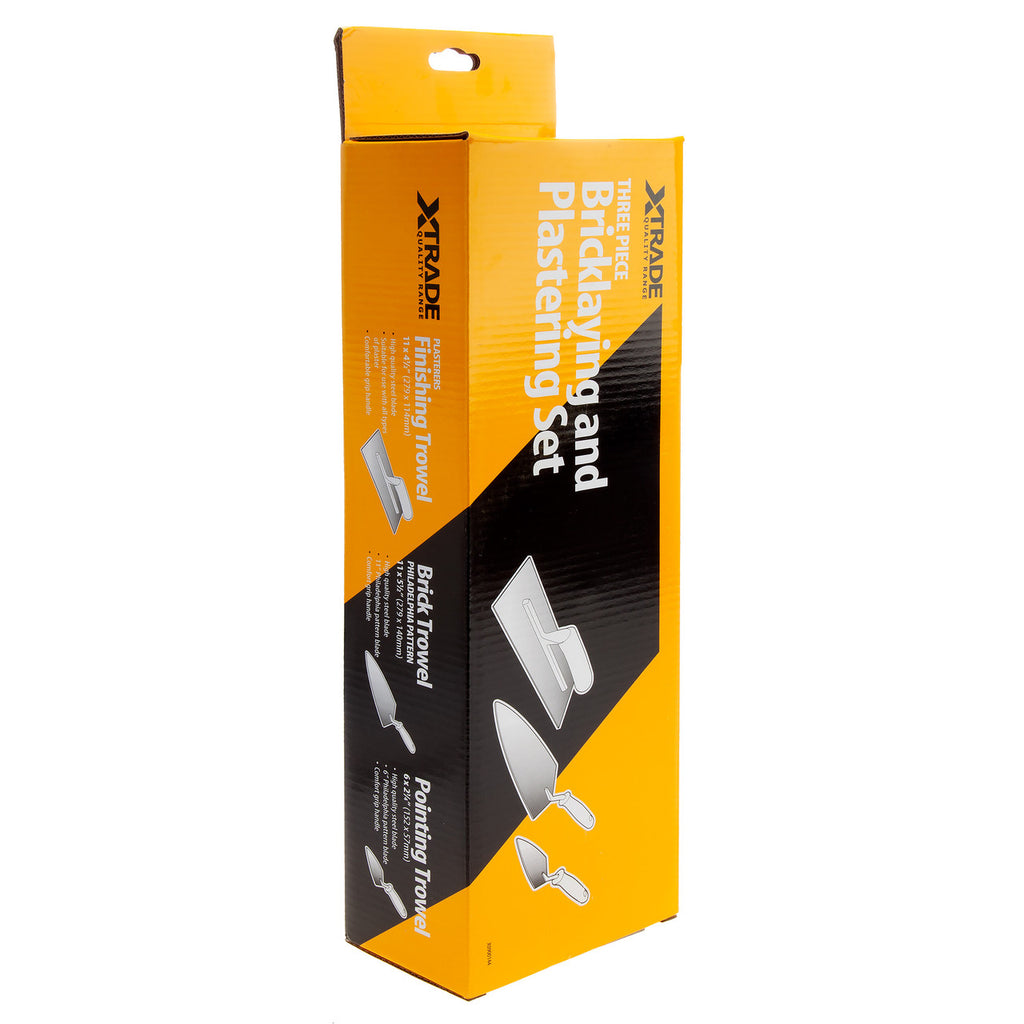 XTrade X0900144 Bricklaying & Plastering Set (3 Piece) 2