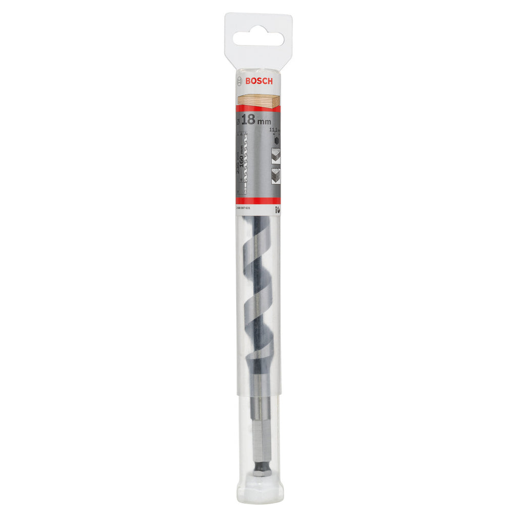 Bosch 2608597631 Auger Drill Bit with Hex Shank 18 x 160 x 235mm 2