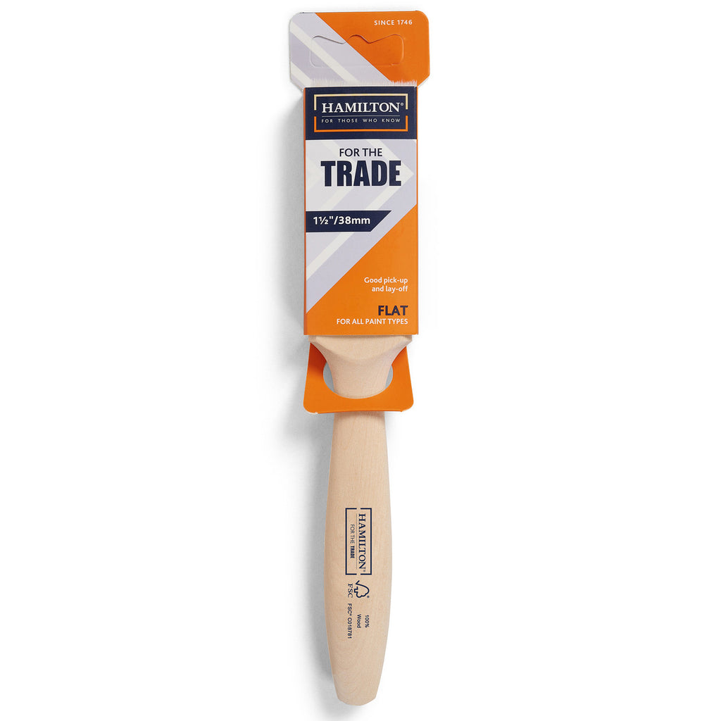 For The Trade 3101001-15 Fine Tip Flat Brush 1. 1/2 Inch 2