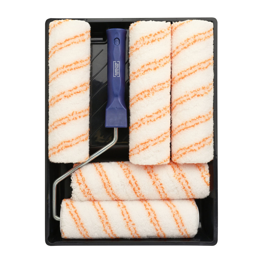 For The Trade 3281132-90 Medium Pile Paint Roller Set 9" (7 Piece)