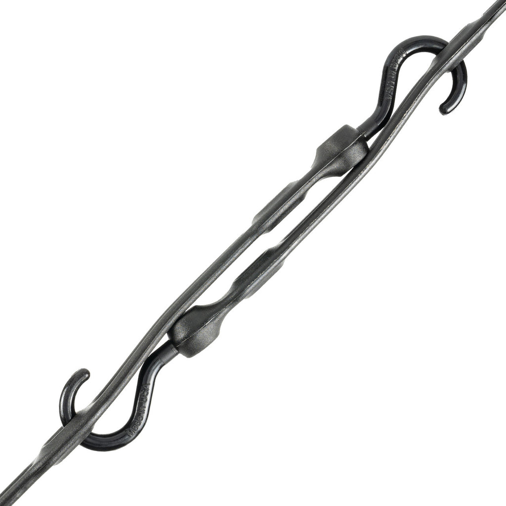 The Perfect Bungee AS36BK4PK-BXST Adjust-A-Strap Bungee Cords in Black 91cm/36in (Pack of 4)