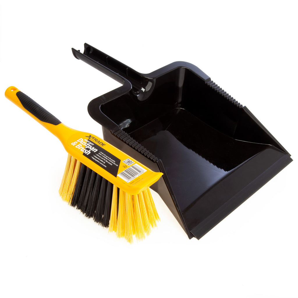 XTrade X0600001 Heavy Duty Dustpan & Brush Set 2