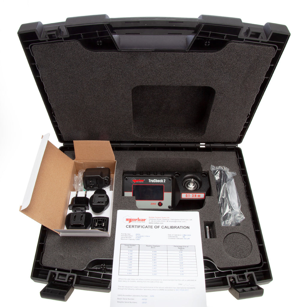 Norbar 43514 TruCheck 2 Torque Wrench Checker Basic 0.1 - 3 N·m 2