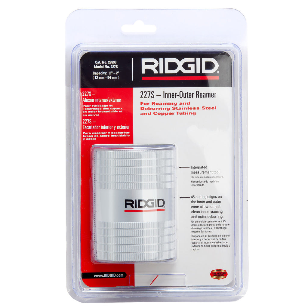 Ridgid 227S Inner-Outer Reamer 12-54mm 2