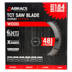 Abracs TCT18448 TCT Circular Saw Blade for Wood 184 x 30mm x 48T 2