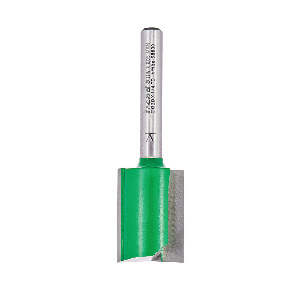 Trend C030X1/4TC CraftPro Two Flute Cutter 19.1mm Diameter 2