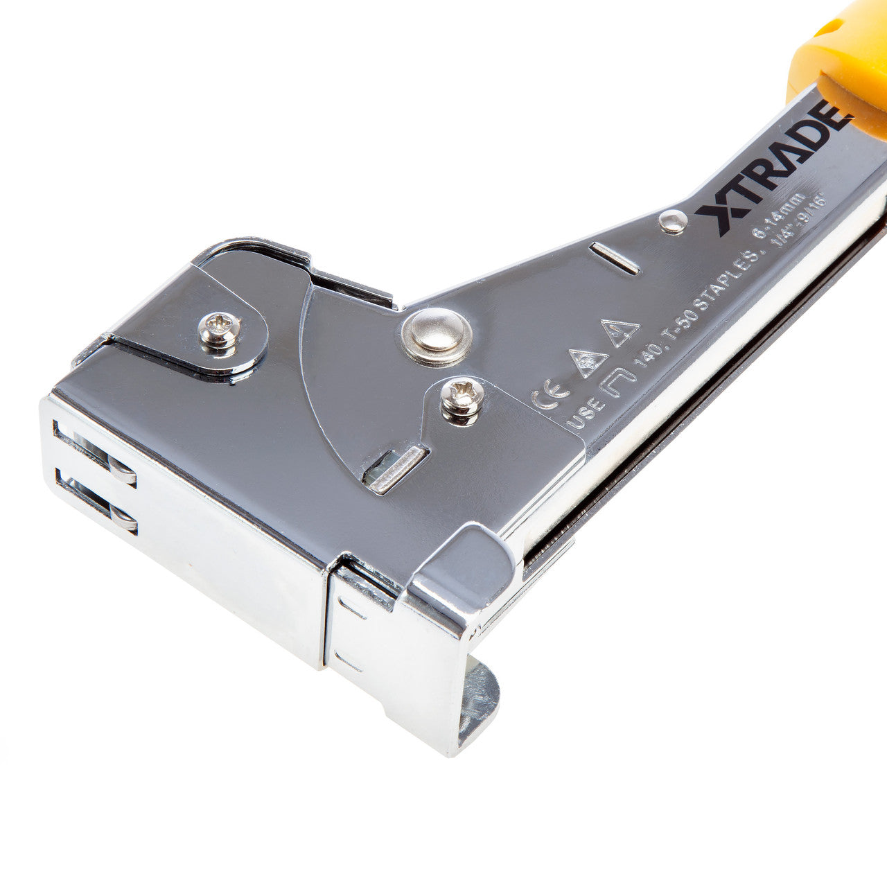 XTrade X0900209 Pro Heavy Duty Hammer Tacker for Flat Wire Staples 6-14mm 3