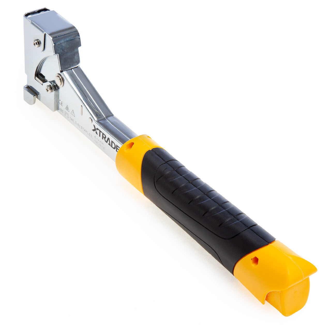 XTrade X0900209 Pro Heavy Duty Hammer Tacker for Flat Wire Staples 6-14mm 4