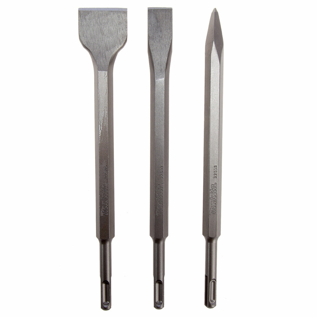 Makita D-30134 SDS+ Chisel Set (3 Piece)