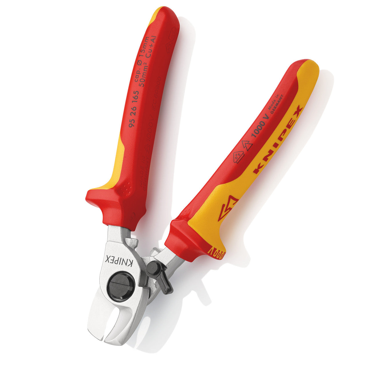 Knipex 9526165 Cable Shears with Opening Spring VDE 1000V 165mm