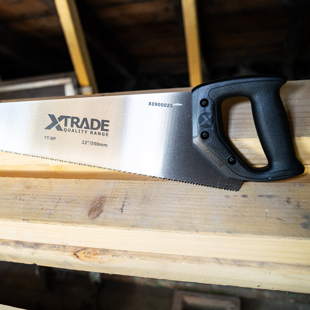XTrade X0900025 Hardpoint Hand Saw 550mm (22") 6