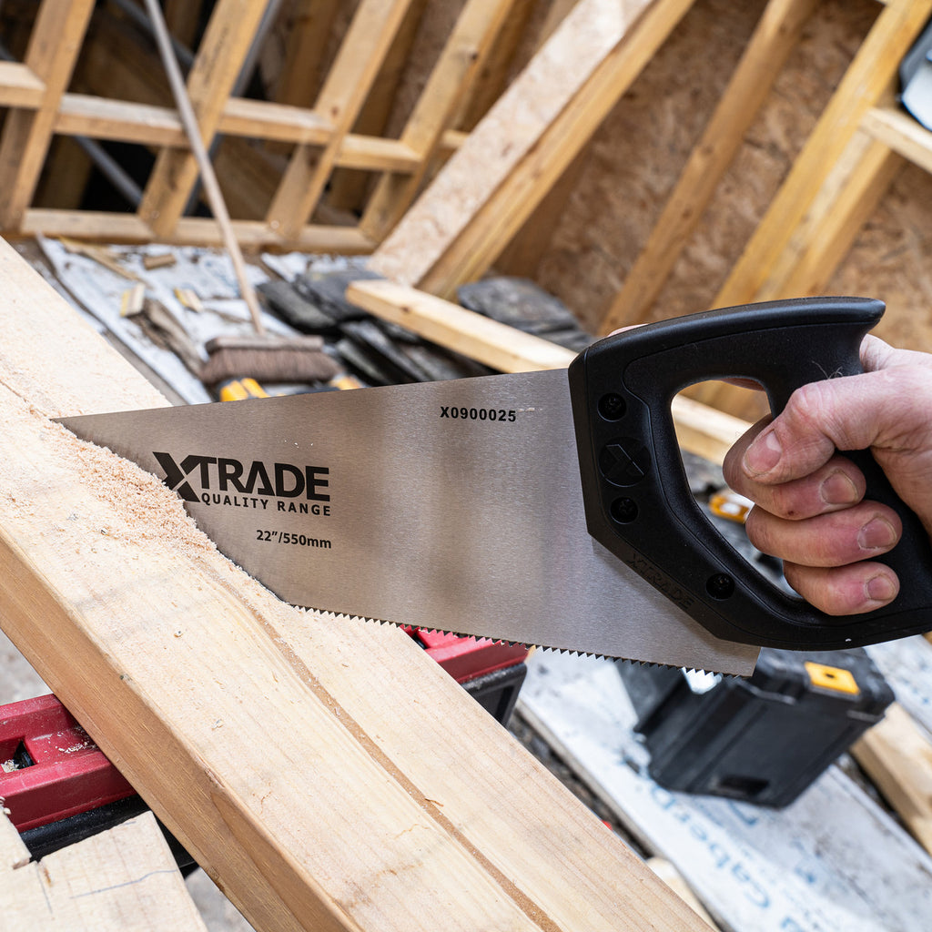 XTrade X0900025 Hardpoint Hand Saw 550mm (22") 7